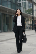 THE EXECUTIVE CONTRAST-STITCH WHITE SHIRT