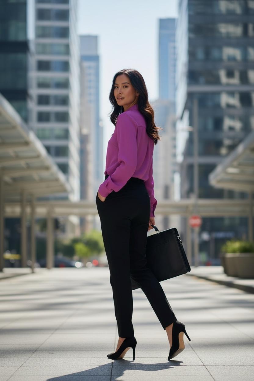 THE ELEGANCE SATIN SHIRT: SILKY TOUCH & ROYAL COLORS