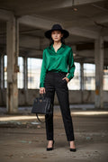THE ROYAL SATIN SHIRT: SILKY FINISH & ELEGANT CUT