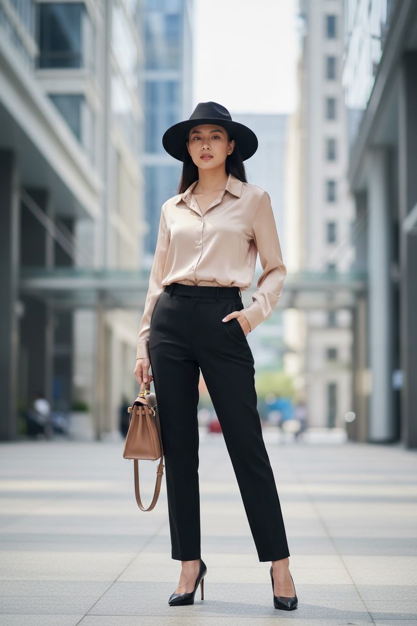 THE ROYAL SATIN SHIRT: SILKY FINISH & ELEGANT CUT