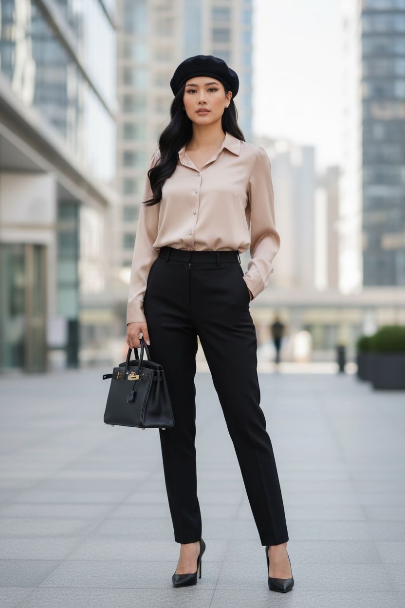 THE ELEGANCE SATIN SHIRT: SILKY TOUCH & ROYAL COLORS