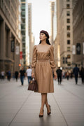 THE ARISTO VEGAN LEATHER DRESS