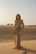 THE SAHARA RUFFLE-TOP MAXI DRESS
