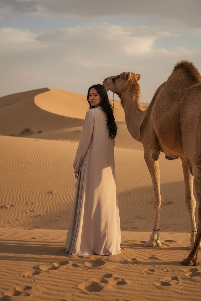 THE SANDY BABY PINK DRAPED-SCARF MAXI DRESS