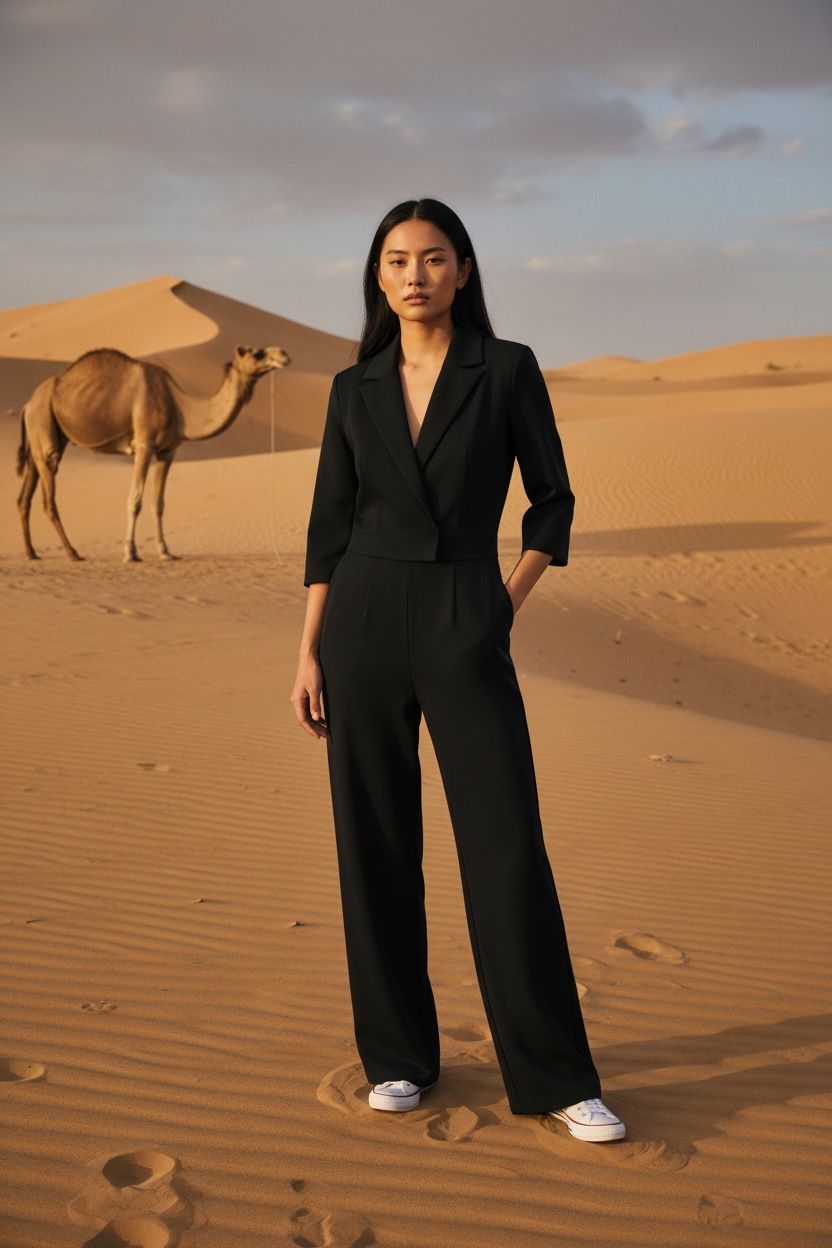THE SELINA ONE-PIECE JUMPSUIT: MINIMALIST CHIC STYLE