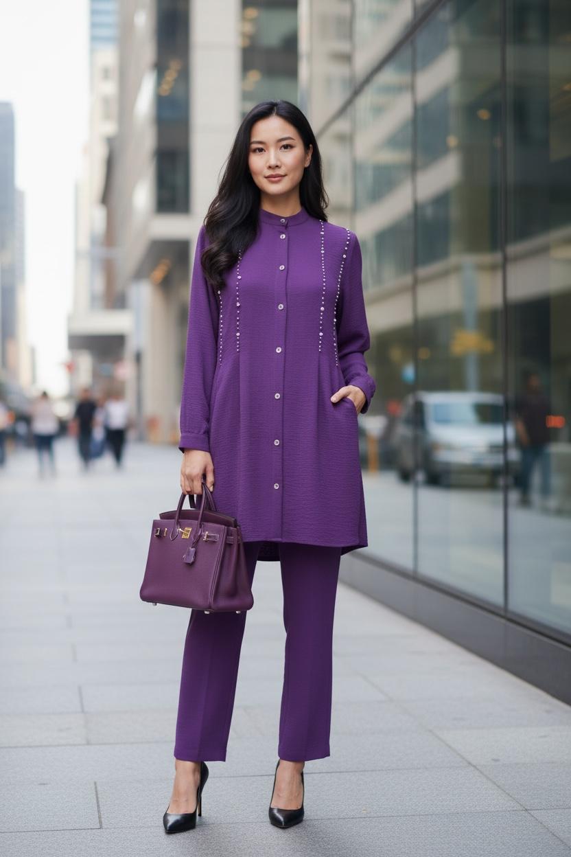 THE PEARL VIOLET SET