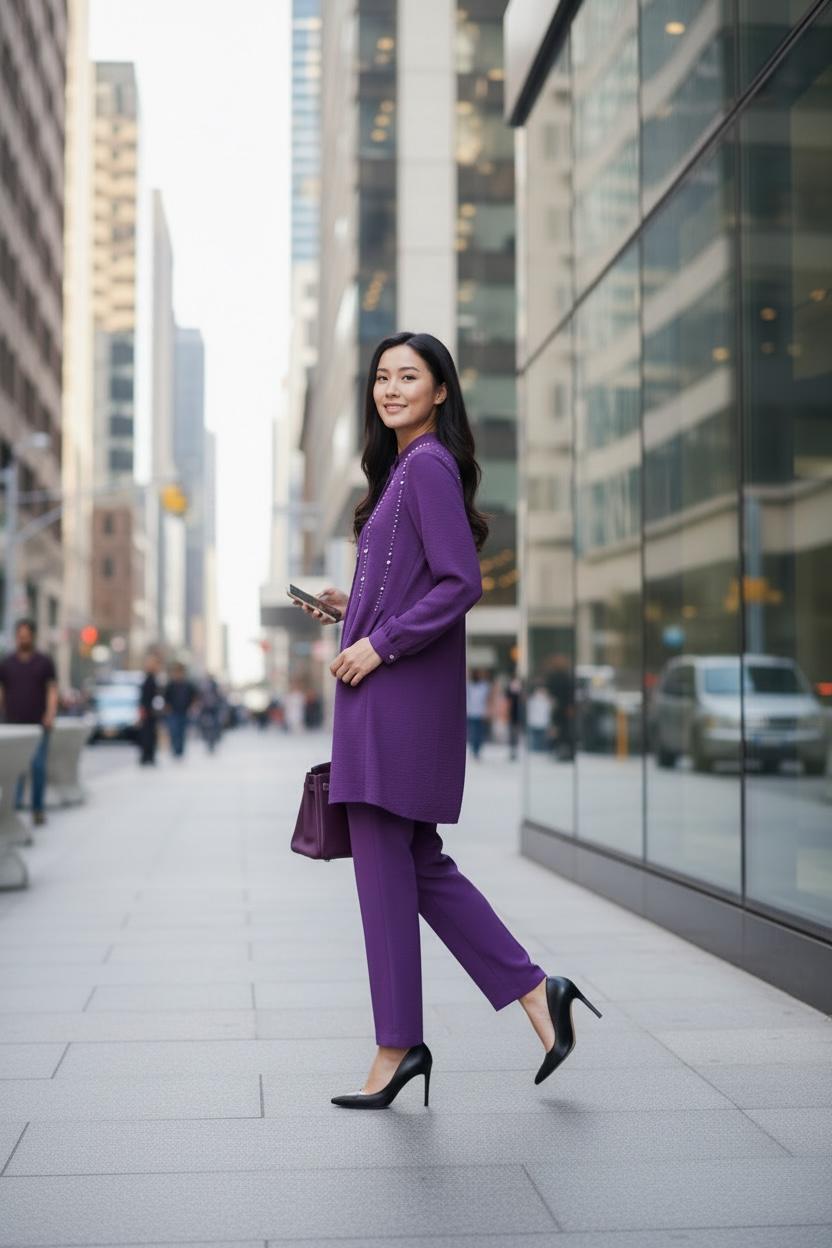 THE PEARL VIOLET SET