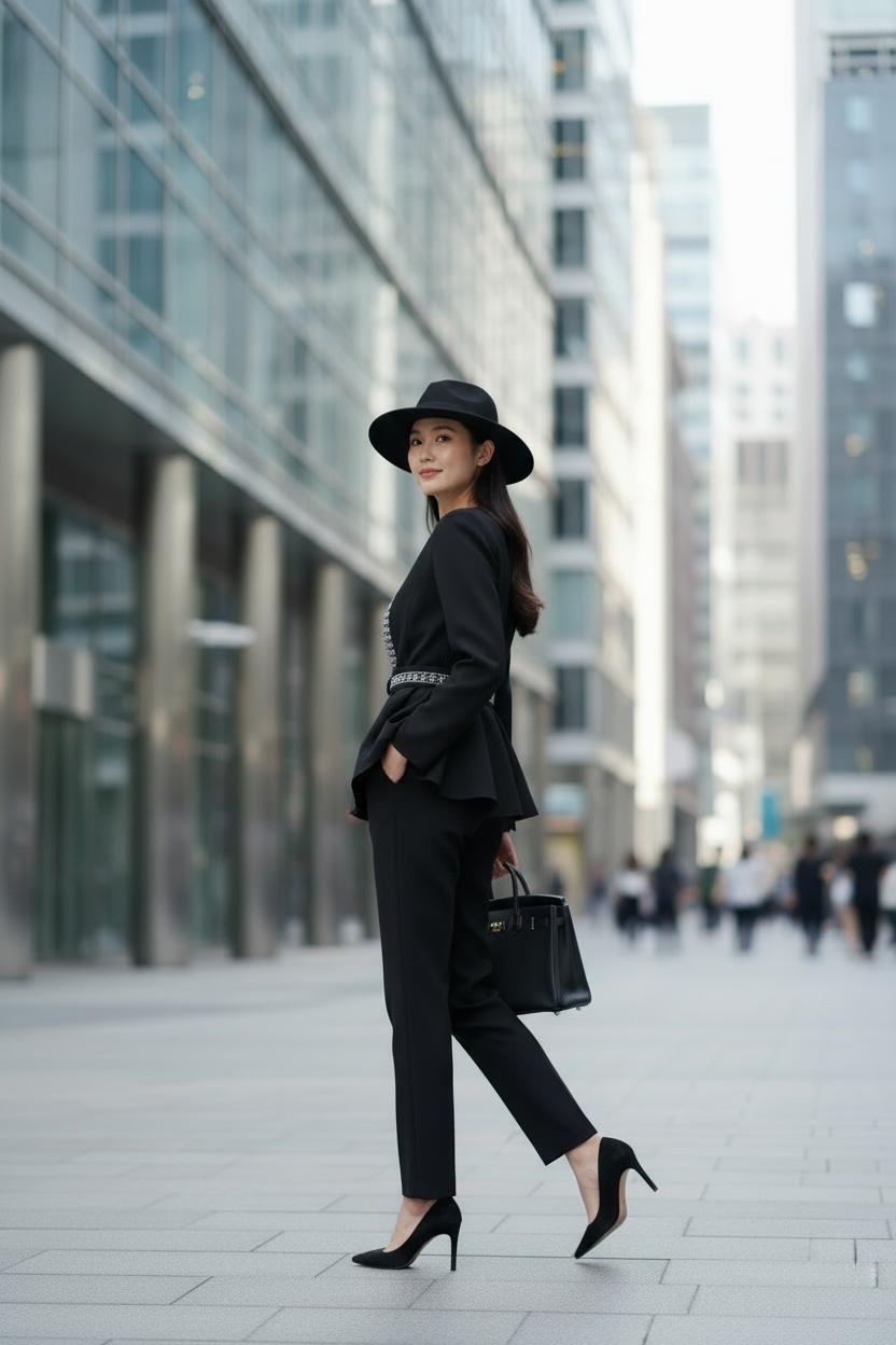 THE ROYAL CLASSIC SUIT: MIDNIGHT BLACK & DEEP NAVY